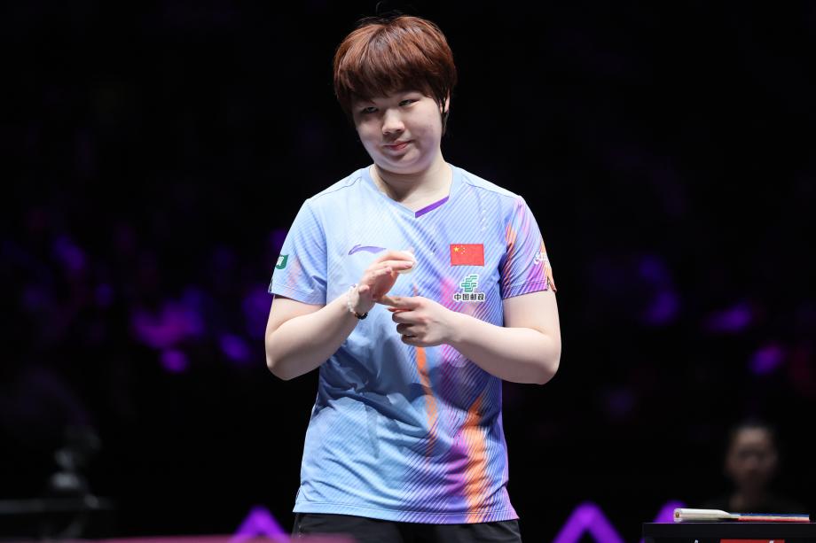 [图]WTT重庆冠军赛-蒯曼4-1战胜王艺迪晋级决赛